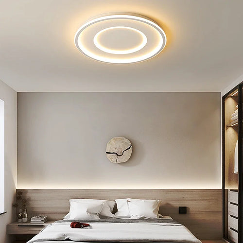 lustre moderne à leds pour décoration intérieure luminaire - vue 2 sur 24