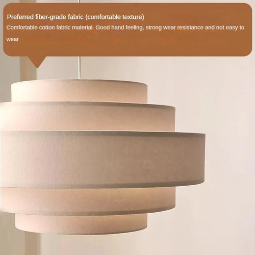 lustre en tissu créatif pour un éclairage minimaliste personnalisé - vue 5 sur 12