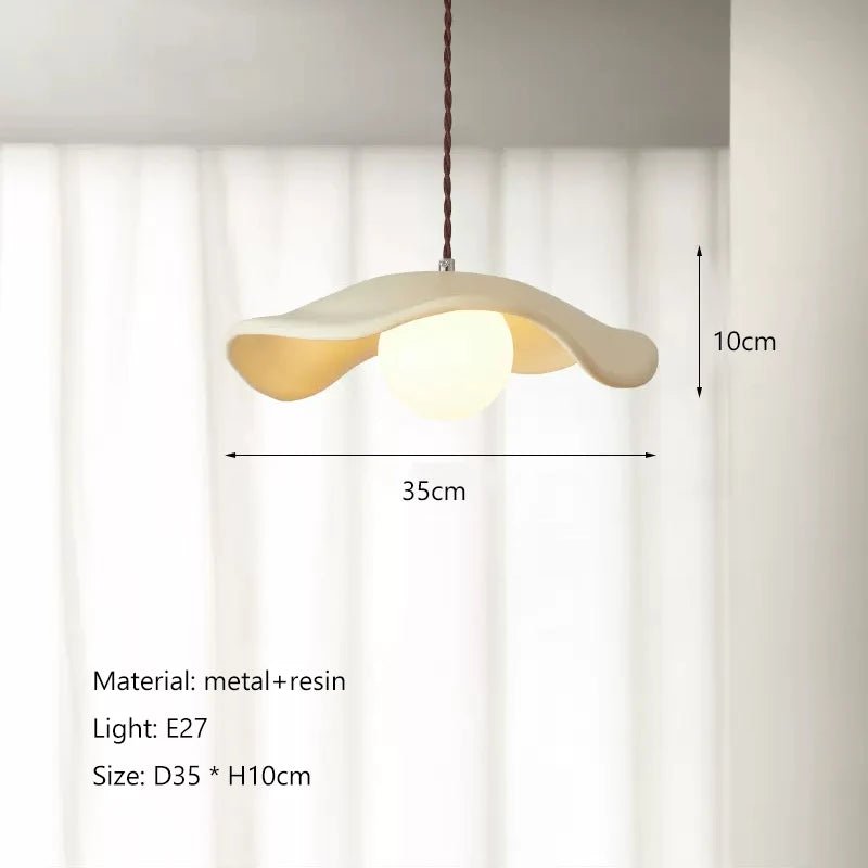 lustre minimaliste nordique wabi sabi pour décoration moderne