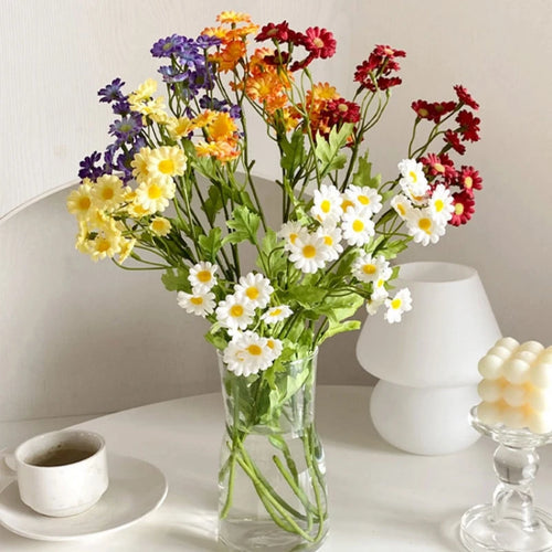 30 têtes de fleurs artificielles pour décoration et arrangements floraux - vue 3 sur 11