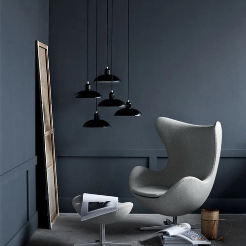 lustre moderne minimaliste style industriel pour café et bar - vue 3 sur 9