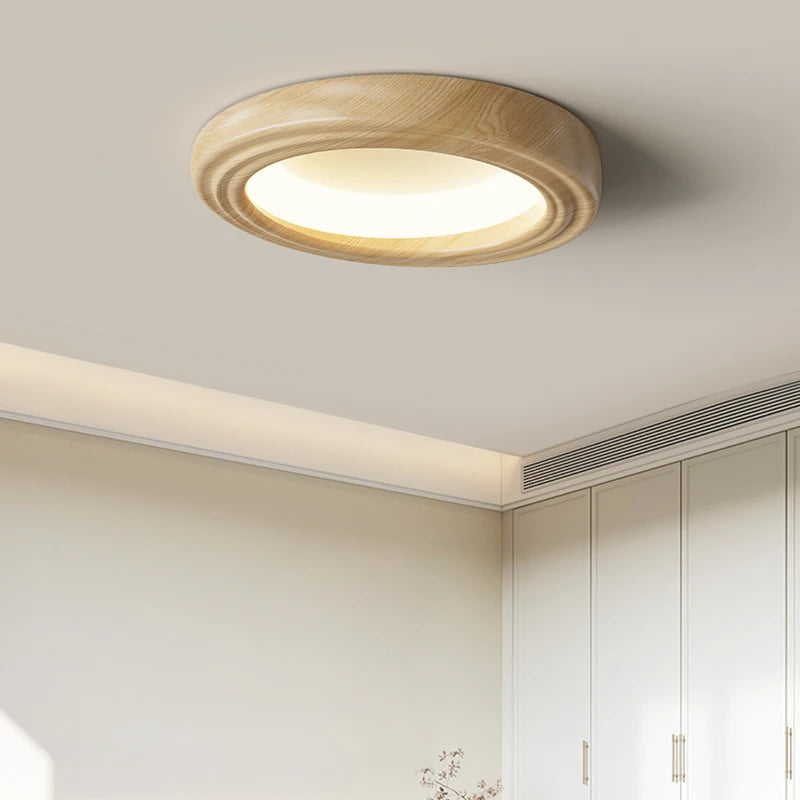 plafonnier nordique moderne créatif rond pour intérieur décoratif - vue 7 sur 12