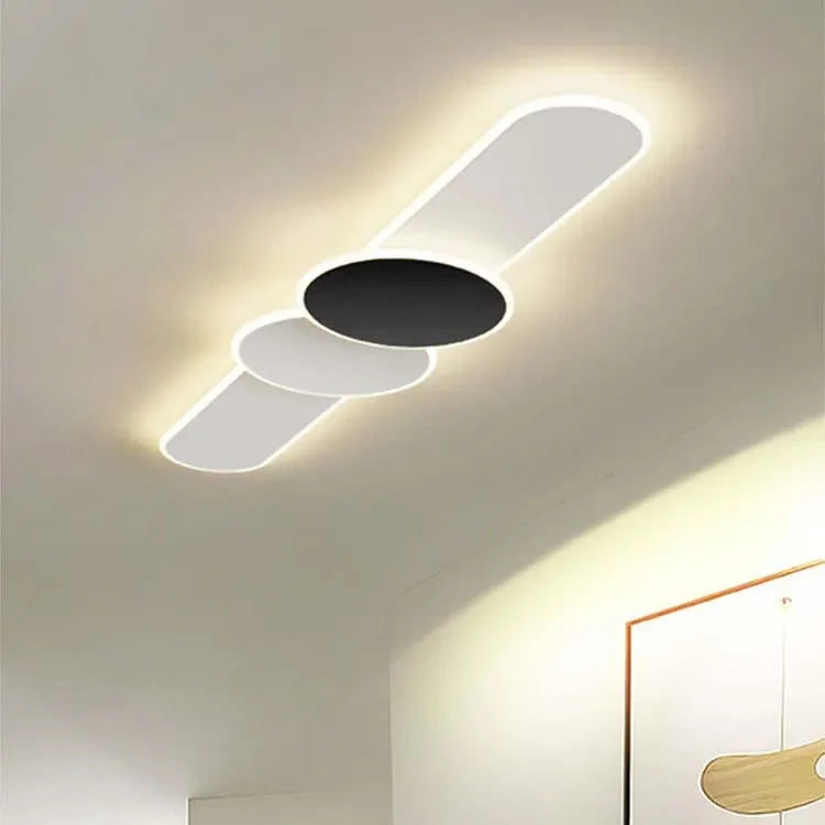 lustre moderne à leds pour décoration intérieure lumineuse - vue 7 sur 15