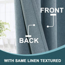 Rideau occultant sur mesure extra long antibruit salon