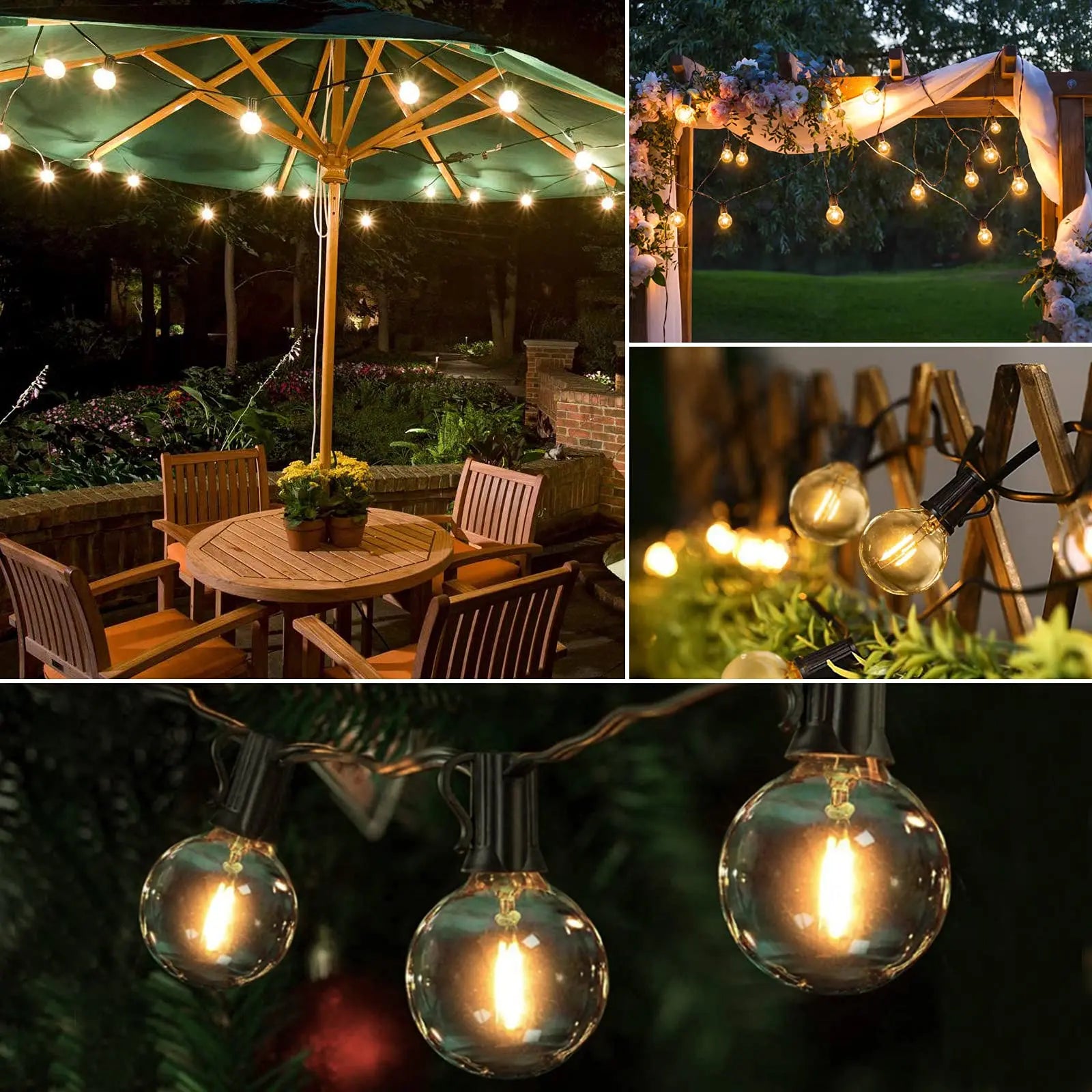 guirlande lumineuse d'extérieur étanche pour décoration extérieure - vue 10 sur 10