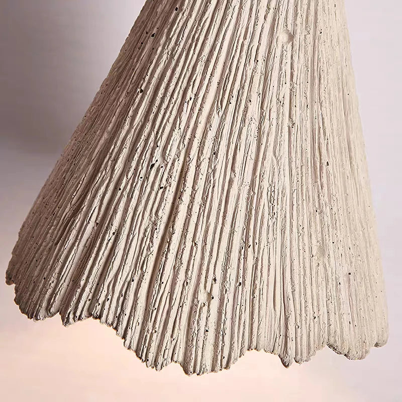 lustre en ciment design rétro pour salon et restaurant - vue 6 sur 8