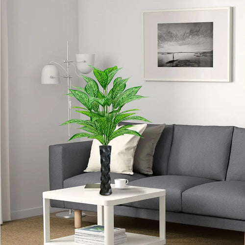 plantes artificielles branche de magnolia pour décoration extérieure jardin - vue 3 sur 9