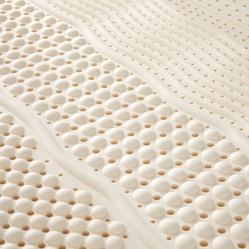 matelas latex naturel avec housse en caoutchouc pur épais