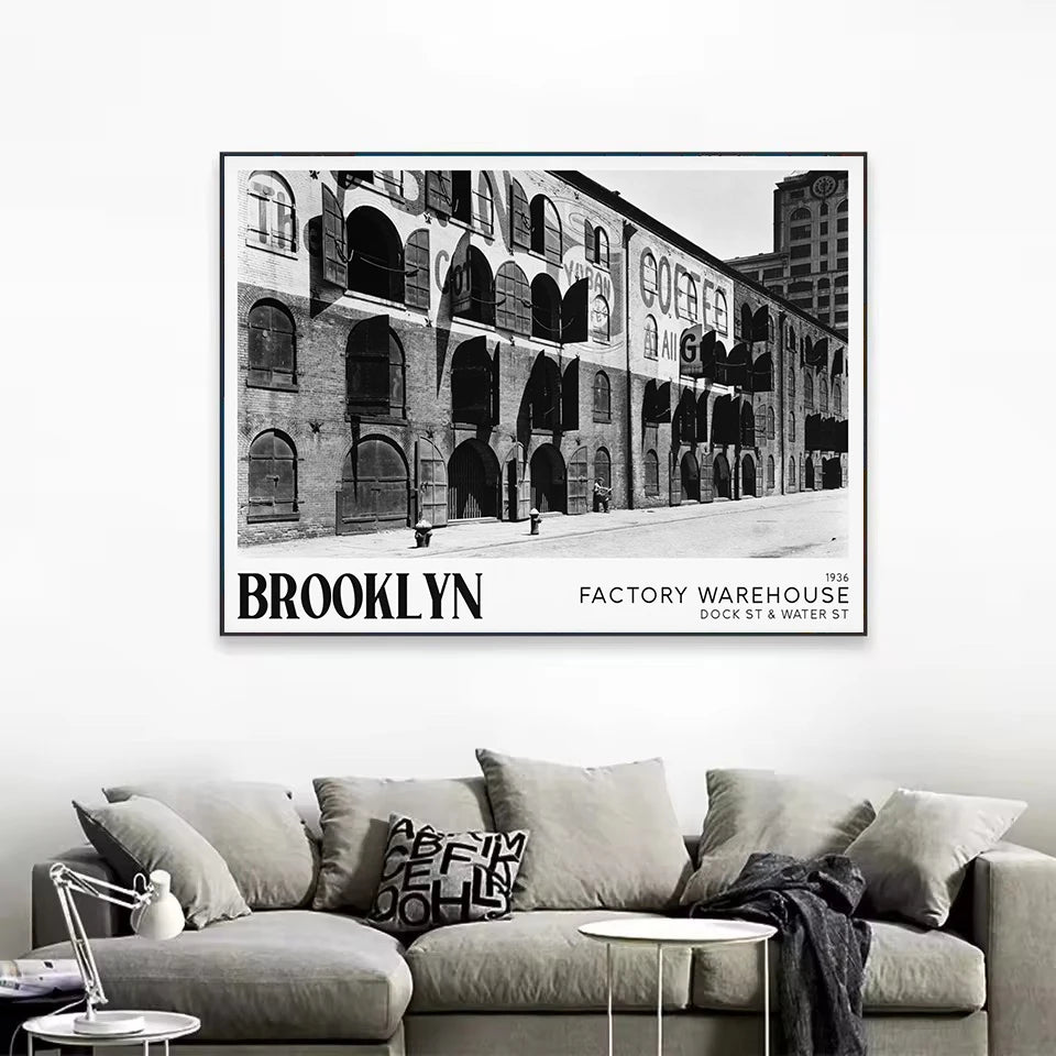 photographie vintage noir et blanc architecture urbaine new york paris - vue 4 sur 19