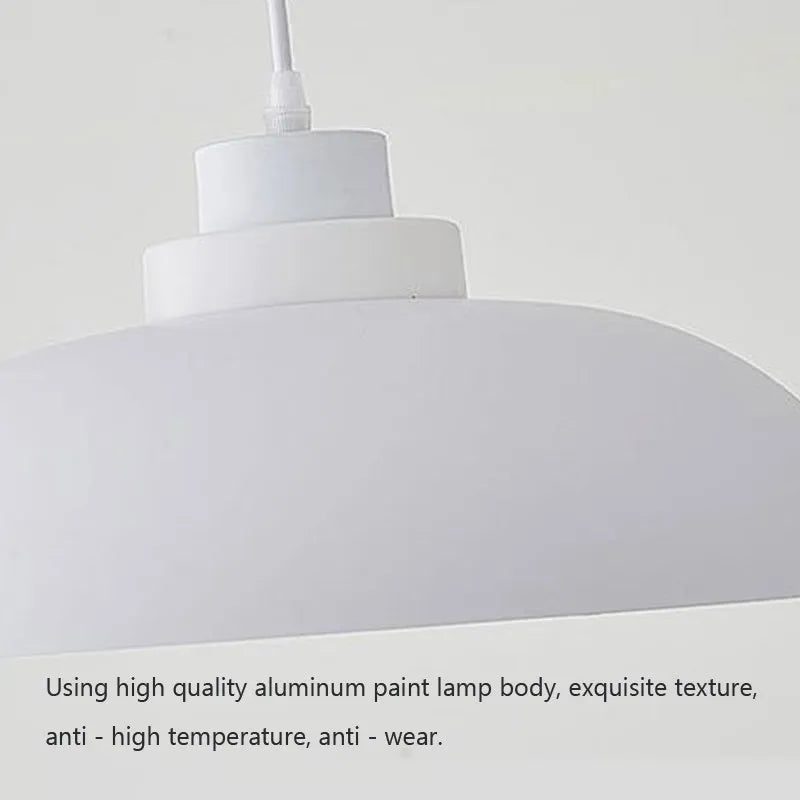Suspension LED nordique minimaliste à tête unique
