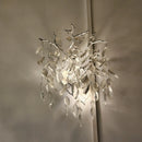 Applique murale LED en cristal