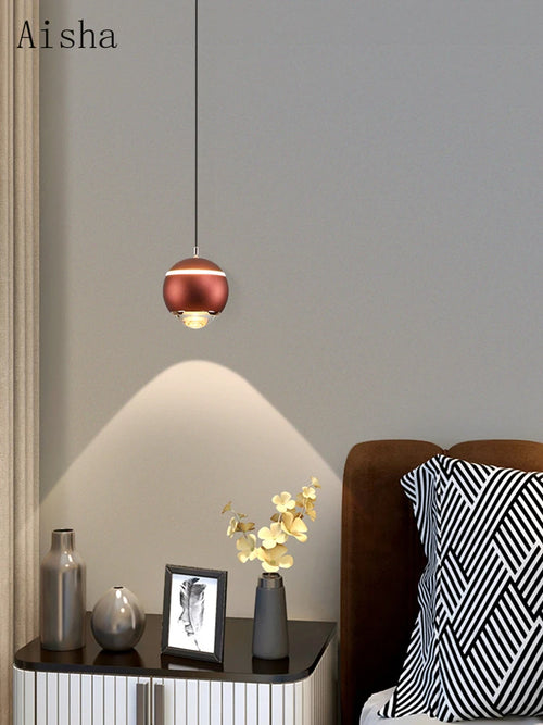 suspension moderne en forme de boule pour intérieur créatif