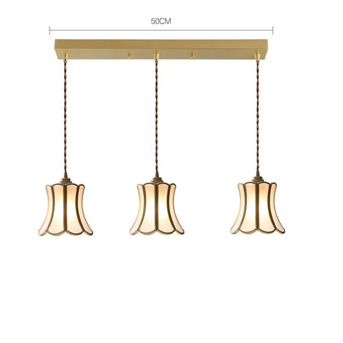iwhd 2022 	 nordique verre led suspension luminaires cuivre moderne éclairage - vue 15 sur 24