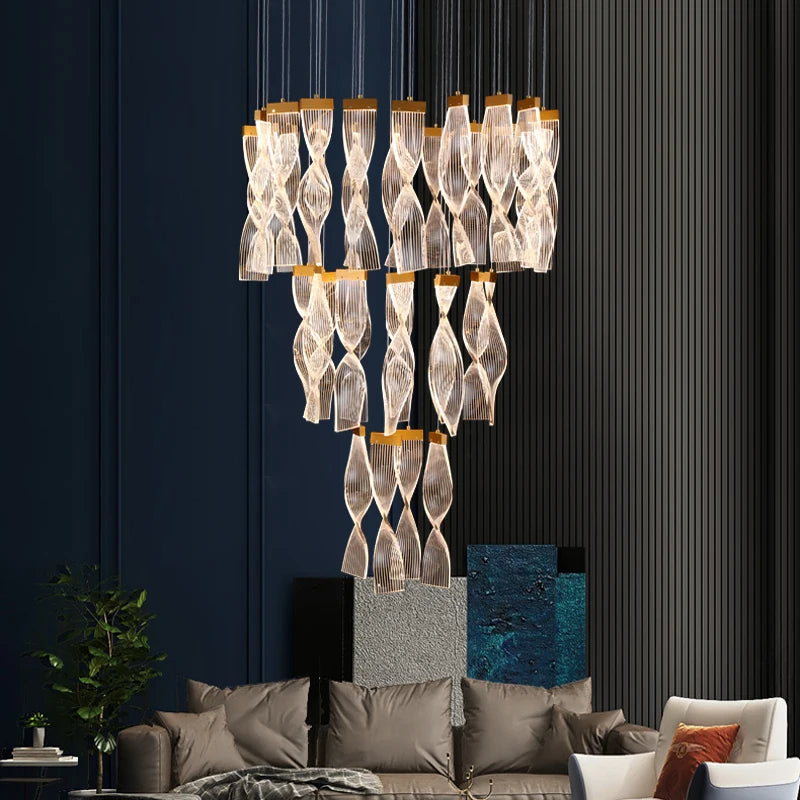 lustre décoratif pour un éclairage élégant et moderne - vue 5 sur 22