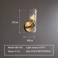 applique murale en cristal design bouclier luxe pour intérieur décoratif