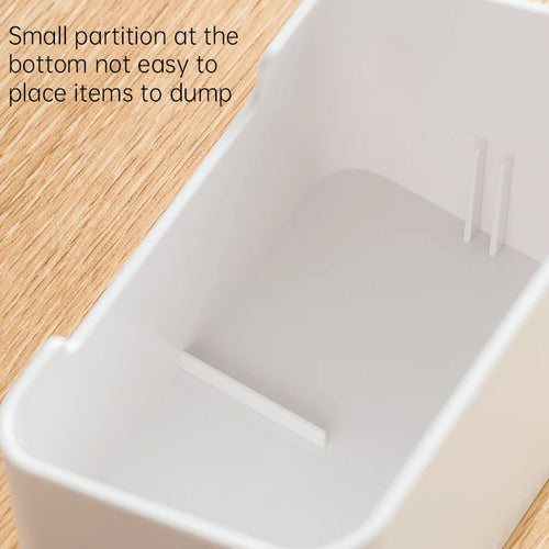 organisateur de rangement pour télécommandes en bambou naturel - vue 10 sur 10