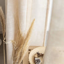 Rideau japonais plissé minimaliste pour salon chambre baie