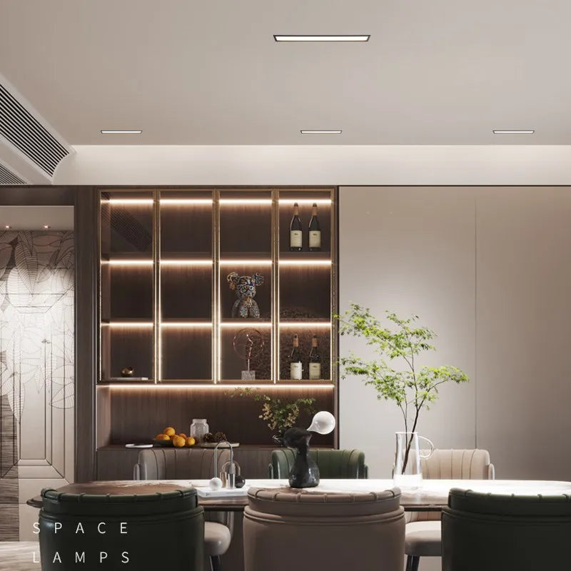 spot led à intensité variable éclairage encastré créatif linéaire - vue 6 sur 5