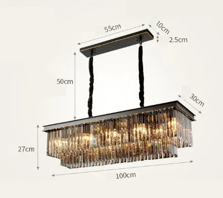 lustre en cristal design créatif pour décoration intérieure - vue 10 sur 15
