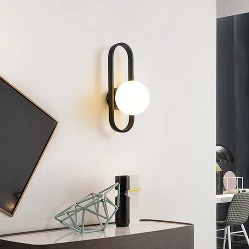 applique murale led de luxe minimalistes modernes d'intérieur - vue 5 sur 12