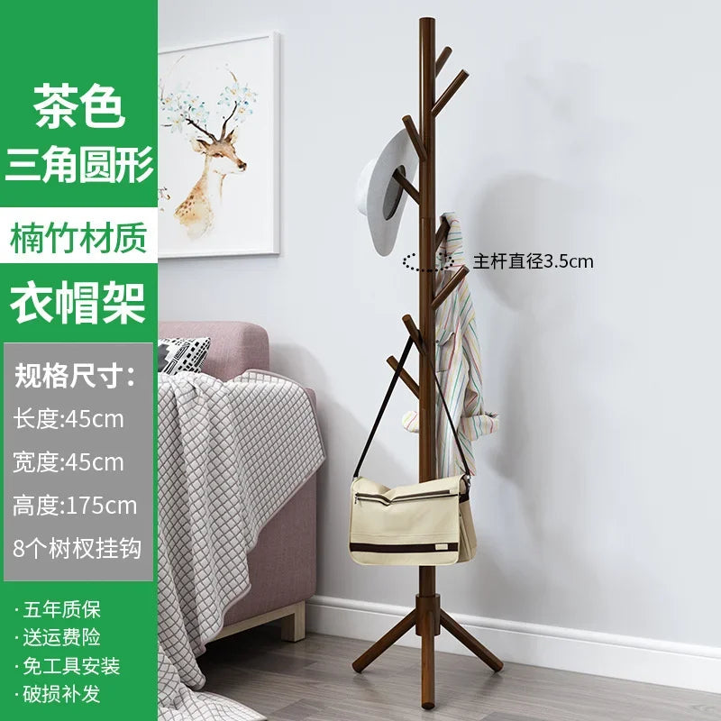 porte-manteau en bois massif design moderne et pratique - vue 19 sur 20