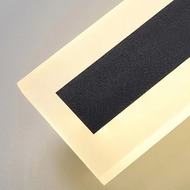 applique murale led minimaliste en aluminium pour éclairage - vue 5 sur 13