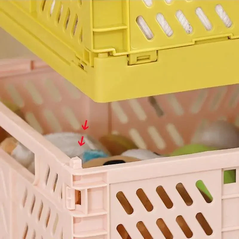 panier de rangement pliable pour accessoires et gadgets divers - vue 6 sur 14