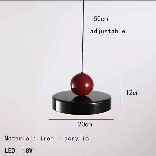 lustre moderne réglable cordon métallique pour intérieur design - vue 11 sur 24