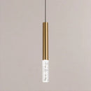 lustre led cristal éclairage double source haut bas gradation