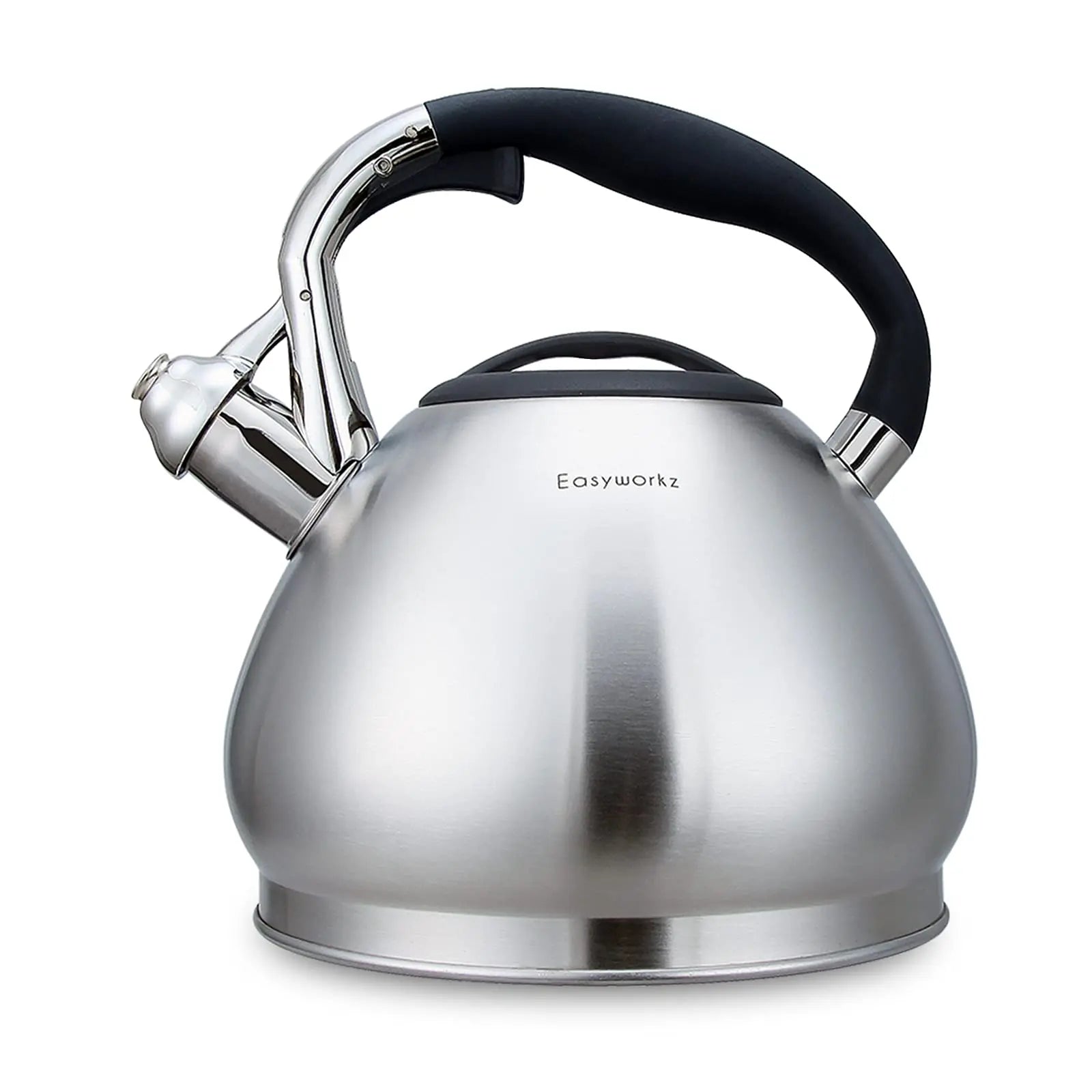 Bouilloire sifflet acier inoxydable grande capacité 3l