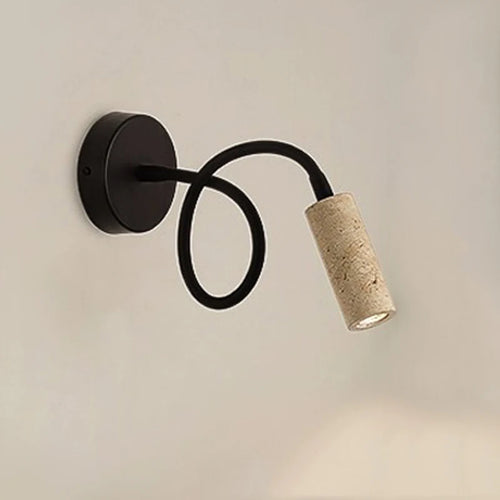 applique murale marbre nordique design créatif pour lecture et décoration - vue 2 sur 6
