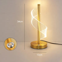 lampe à poser LED tactile dimmable intérieur maison