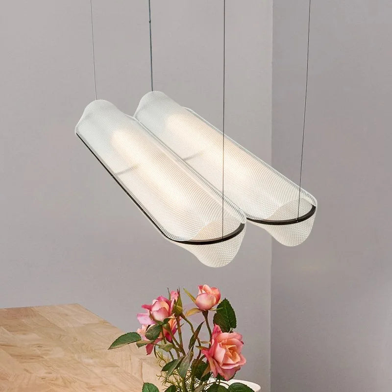suspension led moderne avec cordon chaud réglable - vue 5 sur 12