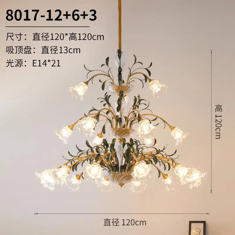 lustre moderne à double style pour bâtiment et hôtel - vue 7 sur 12