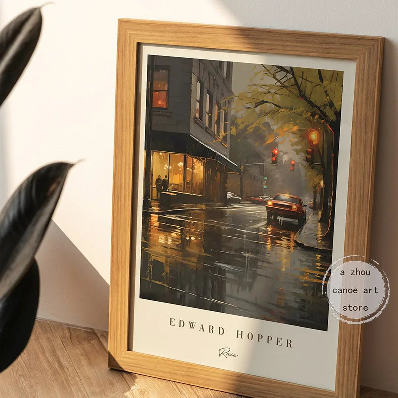 affiches art moderne d'edward hopper pour décoration intérieure