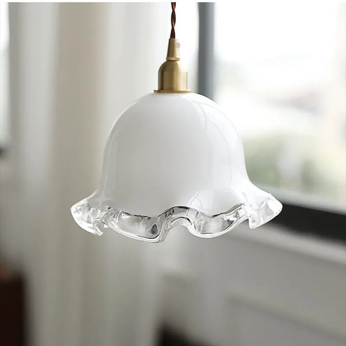 lustre design en verre pour restaurants bars et espaces modernes - vue 4 sur 6