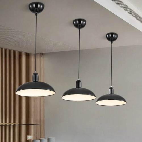 lustre moderne minimaliste style industriel pour café et bar - vue 2 sur 9