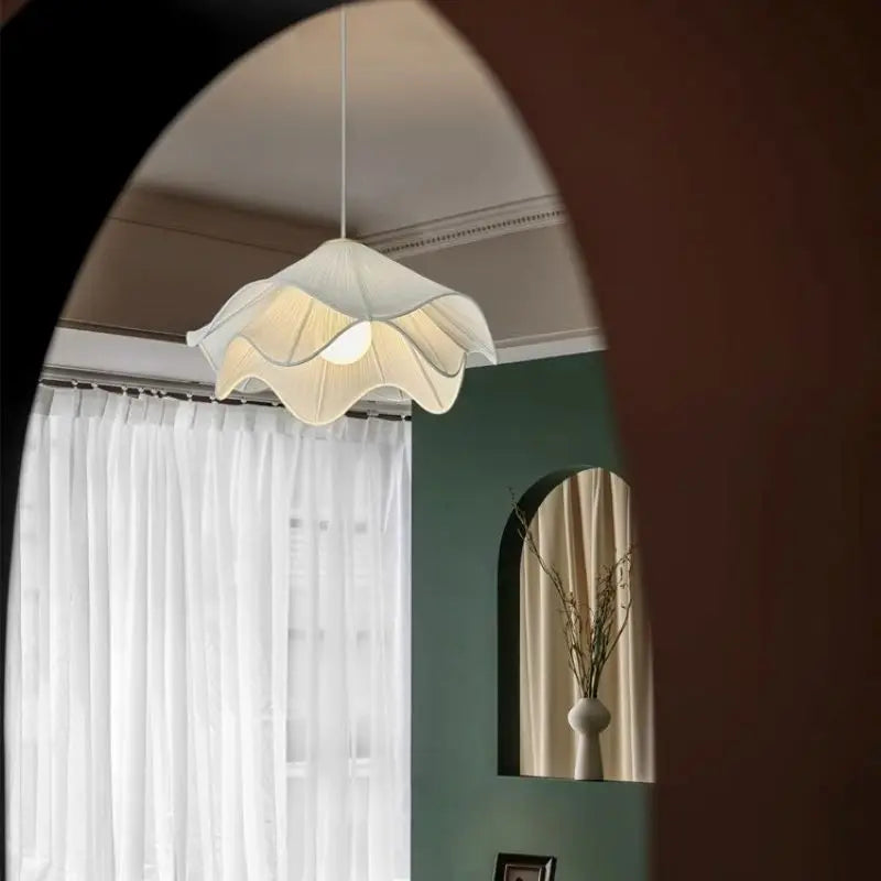 SANDYHA moderne crème Style suspension éclairage chaud romantique lampe à LED pour intérieur salon salle à manger chambre décor à la maison lustres
