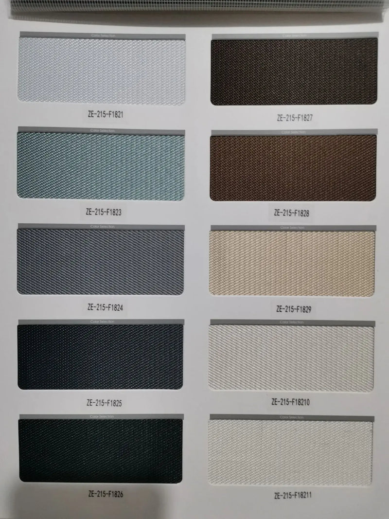 Store enrouleur zébré occultant tissu jacquard pour fenêtre