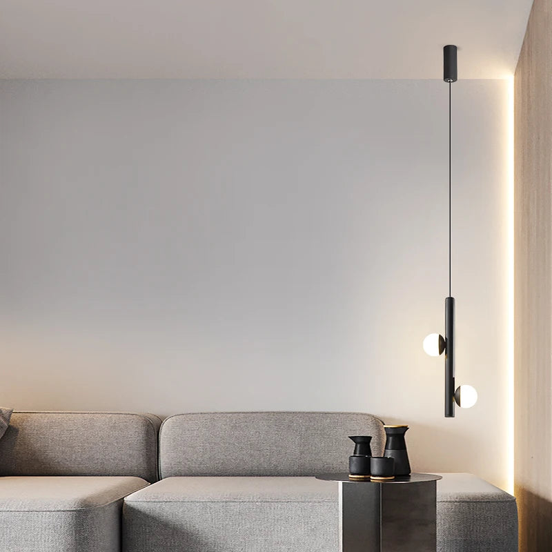 suspension nordique moderne pour éclairage intérieur design élégant - vue 3 sur 8
