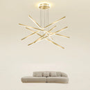 plafonnier led en aluminium 	 design décoratif