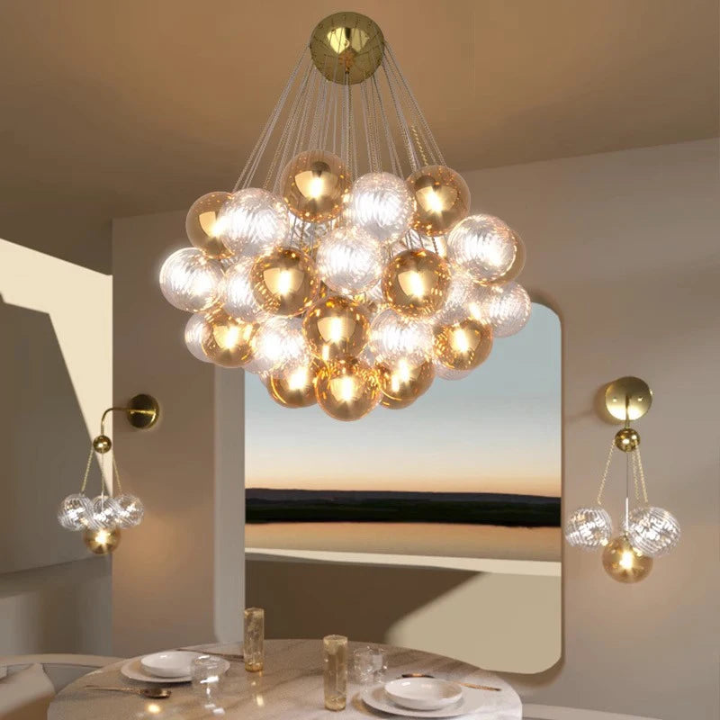 Suspension moderne éclairage intérieur lustres suspendus - vue 4 sur 14