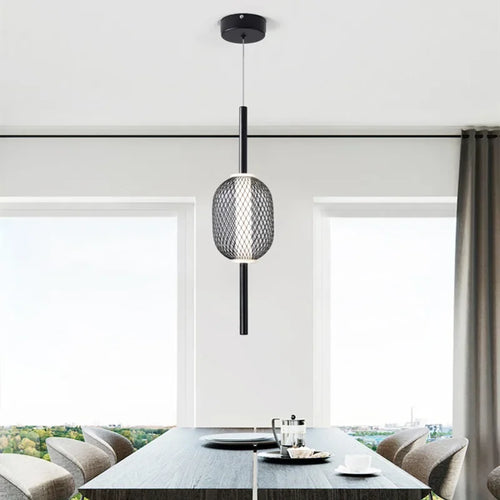 lampe led suspendue design minimaliste luminaire décoratif unique