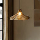 suspension en verre led au design créatif et luxueux