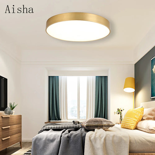 plafonnier led ultra fin pour décoration intérieure élégante et moderne - vue 3 sur 7