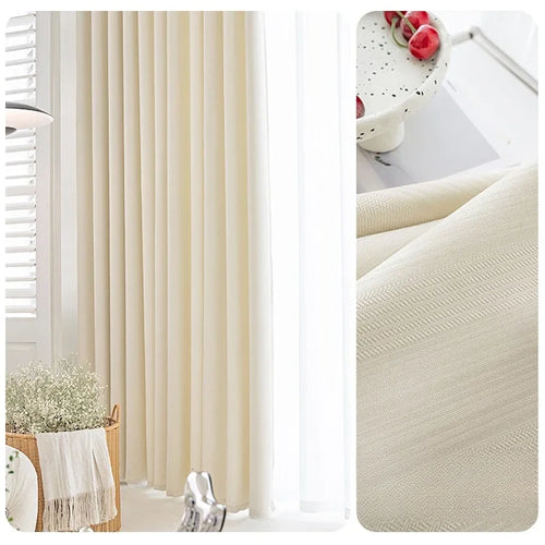 Rideau occultant moderne style ins pour salon chambre - vue 9 sur 13