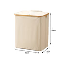 panier à linge pliable avec couvercle en tissu oxford
