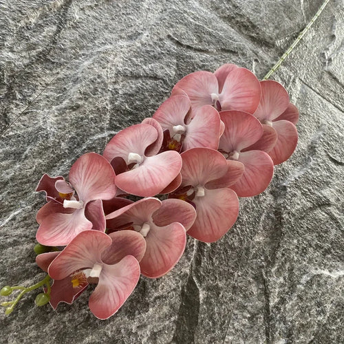 phalaenopsis artificiel orchidée rose décoration pour mariage et jardin - vue 17 sur 23