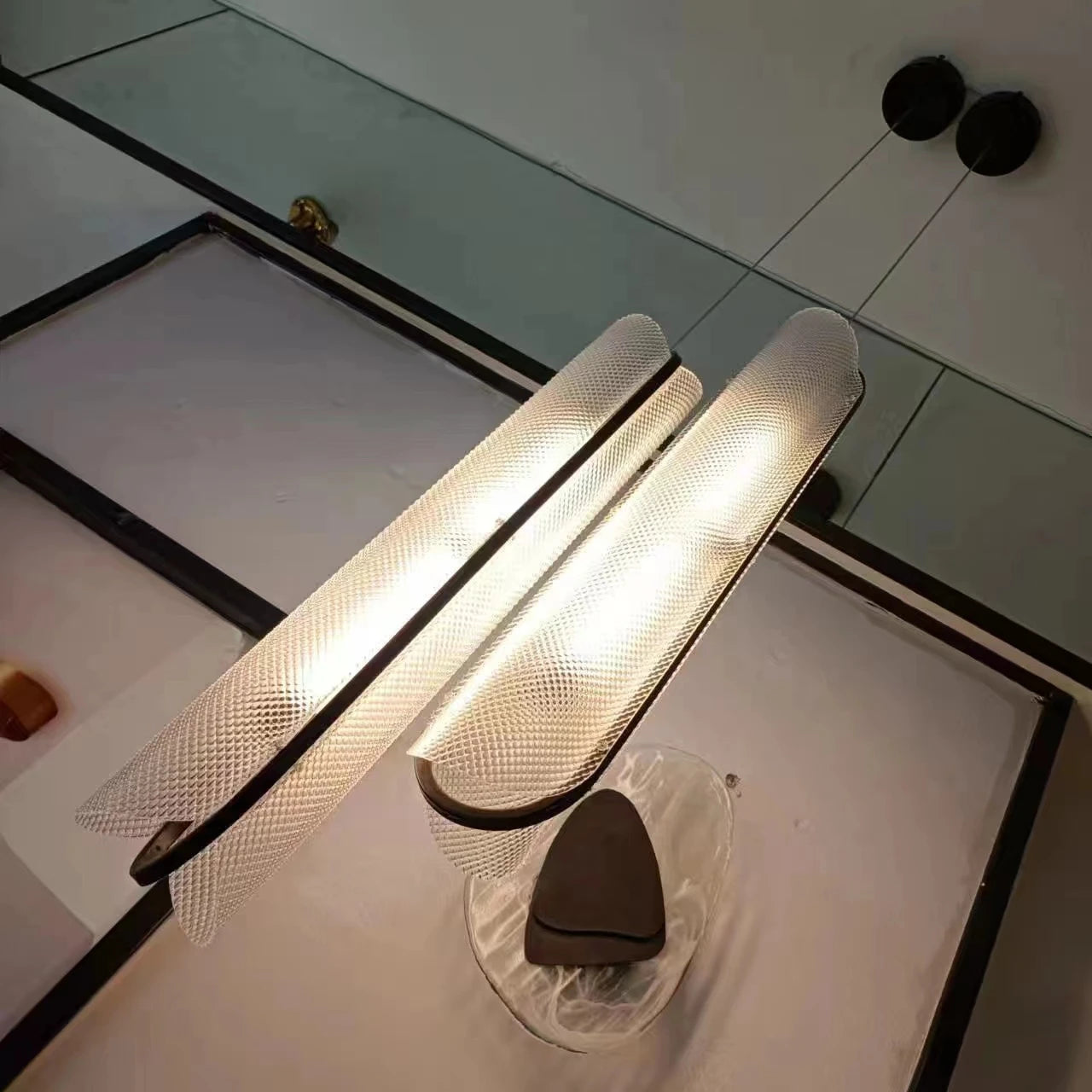 suspension led moderne avec cordon chaud réglable - vue 6 sur 12