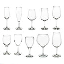 Verres à vin sans pied incassables élégants réutilisables